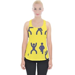 Gymnast Stick Man Man Stick Piece Up Tank Top by Simbadda