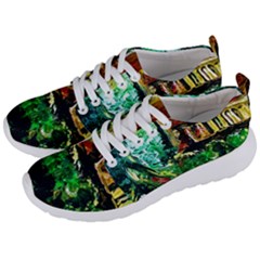 Old Tree And House With An Arch 5 Men s Lightweight Sports Shoes by bestdesignintheworld