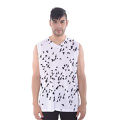 Flock Birds Animals Flying Men s Basketball Tank Top by Simbadda