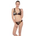 Fractalius Big Cat Animal Classic Banded Bikini Set  View1