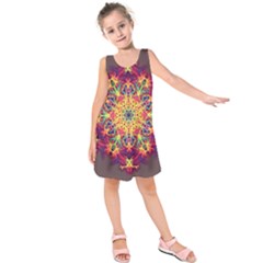 Joyful Living Kids  Sleeveless Dress by aumaraspiritart