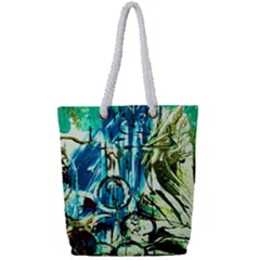 Clocls And Watches 3 Full Print Rope Handle Tote (small) by bestdesignintheworld