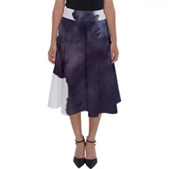 Grey Wolf  Perfect Length Midi Skirt by StarvingArtisan