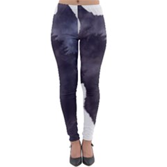 Grey Wolf  Lightweight Velour Leggings