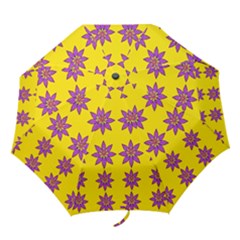 Fantasy Flower In The Happy Jungle Of Beauty Folding Umbrellas by pepitasart