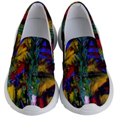 Night At The Foot Of Fudziama 1 Kid s Lightweight Slip Ons