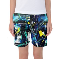 My Brain Reflection 1/2 Women s Basketball Shorts by bestdesignintheworld