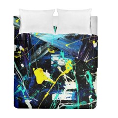 My Brain Reflection 1/2 Duvet Cover Double Side (full/ Double Size) by bestdesignintheworld