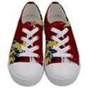 Point Of View #2 Kids  Low Top Canvas Sneakers View1