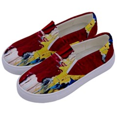 Point Of View #2 Kids  Canvas Slip Ons