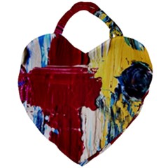 Point Of View #2 Giant Heart Shaped Tote