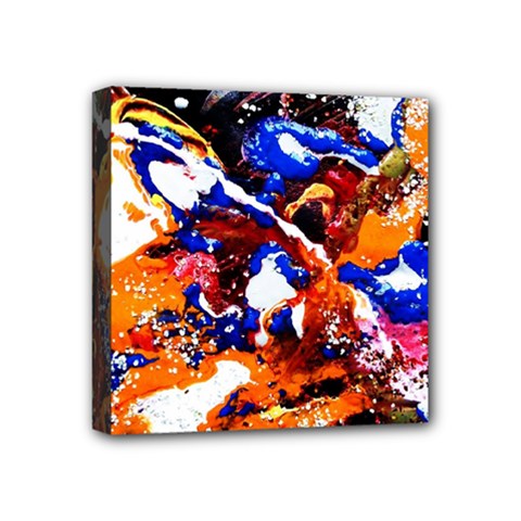 Smashed Butterfly Mini Canvas 4  X 4 
