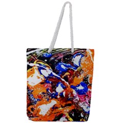 Smashed Butterfly Full Print Rope Handle Tote (large)