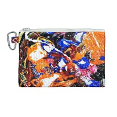 Smashed Butterfly Canvas Cosmetic Bag (large)