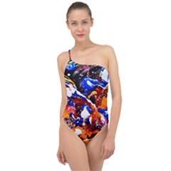 Smashed Butterfly Classic One Shoulder Swimsuit
