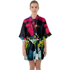 Buffalo Vision Quarter Sleeve Kimono Robe by bestdesignintheworld