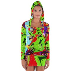 Untitled Island 1 Long Sleeve Hooded T-shirt by bestdesignintheworld