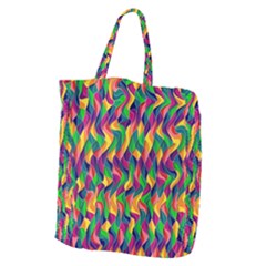 Artwork By Patrick-colorful-44 Giant Grocery Zipper Tote by ArtworkByPatrick