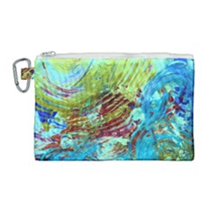 June Gloom 12 Canvas Cosmetic Bag (large) by bestdesignintheworld