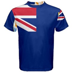 Flag Of Anguilla Men s Cotton Tee by abbeyz71