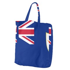 Flag Of Anguilla Giant Grocery Zipper Tote by abbeyz71
