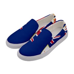 Flag Of Anguilla Women s Canvas Slip Ons by abbeyz71