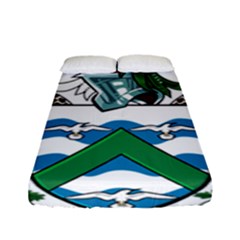 Flag Of Ascension Island Fitted Sheet (full/ Double Size) by abbeyz71