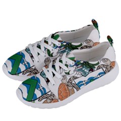 Coat Of Arms Of Ascension Island Women s Lightweight Sports Shoes by abbeyz71