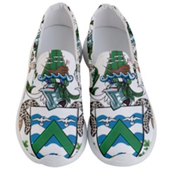 Coat Of Arms Of Ascension Island Men s Lightweight Slip Ons by abbeyz71