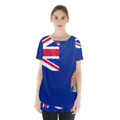 Flag Of Ascension Island Skirt Hem Sports Top by abbeyz71