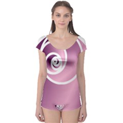 Rose Boyleg Leotard 