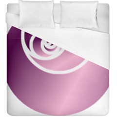 Rose Duvet Cover (king Size)