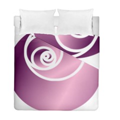 Rose  Duvet Cover Double Side (full/ Double Size)