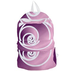 Rose  Foldable Lightweight Backpack by Jylart