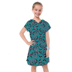 Spirals Kids  Drop Waist Dress