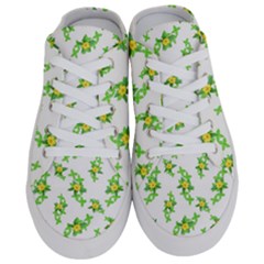 Airy Floral Pattern Half Slippers by dflcprints