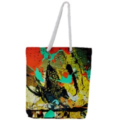 Fragrance Of Kenia 6 Full Print Rope Handle Tote (large) by bestdesignintheworld