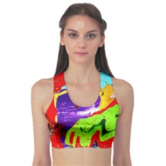 Untitled Island 2 Sports Bra by bestdesignintheworld