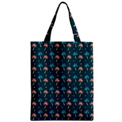 Summer Palms Pattern Zipper Classic Tote Bag by TastefulDesigns