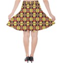 ARTWORK BY PATRICK-COLORFUL-45 Velvet High Waist Skirt View2