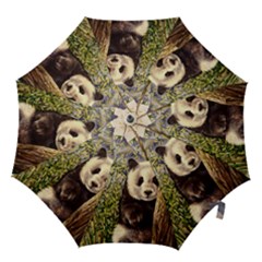 Panda  Hook Handle Umbrella (small) by ArtByThree