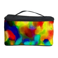 Colorful Watercolors Texture                                    Cosmetic Storage Case by LalyLauraFLM