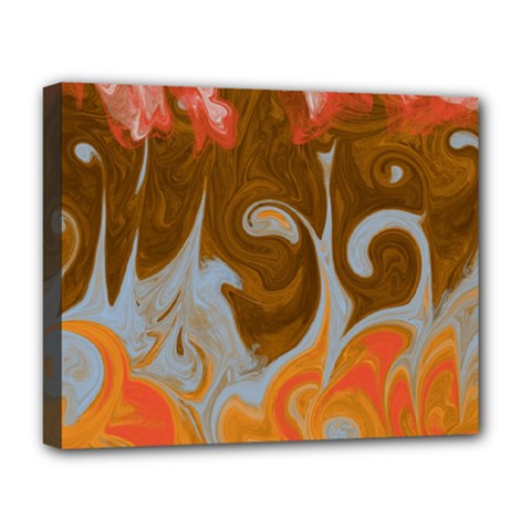 Fire And Water Deluxe Canvas 20  X 16   by digitaldivadesigns