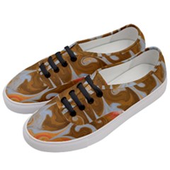 Fire And Water Women s Classic Low Top Sneakers by digitaldivadesigns