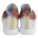 Colorful Tree Landscape in Orange and Blue Women s Lightweight High Top Sneakers View4