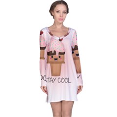 Stay Cool Long Sleeve Nightdress