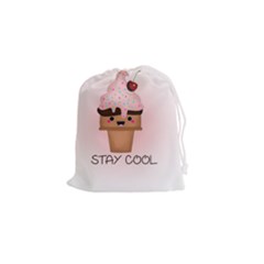 Stay Cool Drawstring Pouches (small)  by ZephyyrDesigns