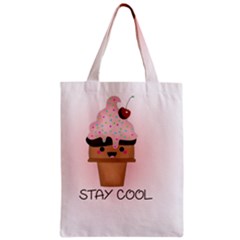 Stay Cool Zipper Classic Tote Bag by ZephyyrDesigns