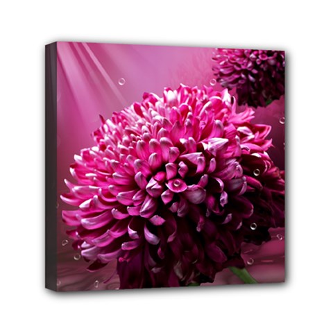 Majestic Flowers Mini Canvas 6  X 6  by LoolyElzayat