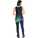 Colorful Space Rainbow Stars Sleeveless Tunic View2